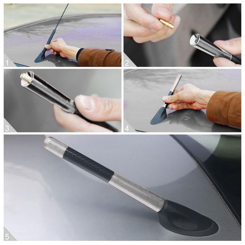 4.7 Inch Premium Carbon Fiber Car Truck Antenna – High-Performance