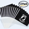 Anley Pow Mia Mini Flag 12 Pack - Hand Held