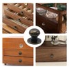Antrader Mini Box Cabinet Knob Metal Round Head Pull Handle