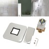 Shower Handle Valve Copper Square Wall Mount Shower Rough In