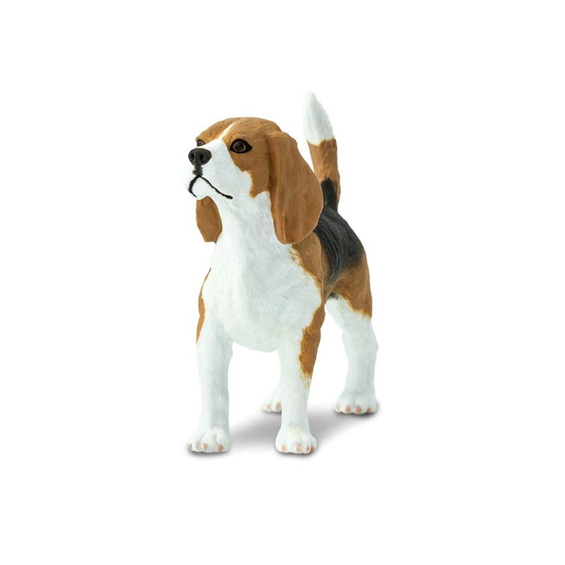 Safari Ltd. Beagle Figurine - Detailed 2.5" Plastic Model Figure