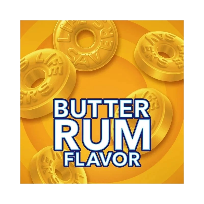 Life Savers Butter Rum Hard Candy Individually Wrapped, Sharing Size