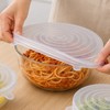 Silicone Stretch Lids for Food Storage – Reusable Elastic Covers