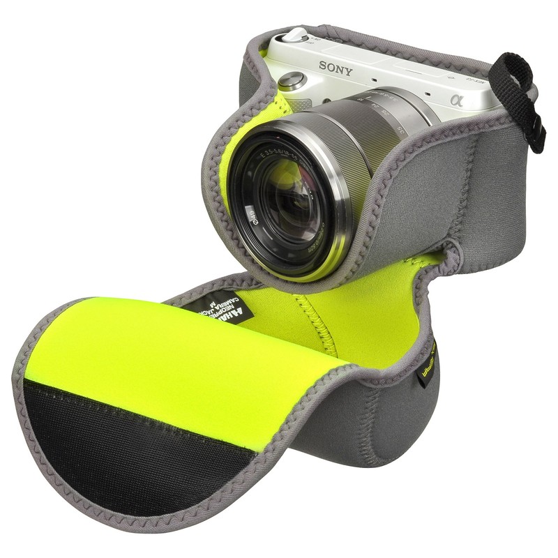 HAKUBA 一眼 カメラ ケース ピクスギア ネオプレーン カメラジャケット M グレー DCS-02MGY