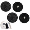 2 Pairs Helmet Lens Sockets, Helmet Repair Part, Motorcycle Helmet Visor Screw, Replacement for Motorcycle Shield Lock, Diameter 4.9cm