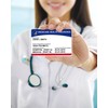 6 Pack New Medicare Card Holder Protector Sleeves，12Mil Clear PVC