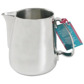 Ilsa Anniversario Milk Pot for 6 Cups, Stainless Steel