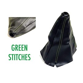 VMS Racing 93-01 Green Stitch Shift Boot Compatible with Honda Acura Integra Type-R DC2 EK 1993-2001 JDM