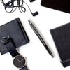 Zebra Pen F-701 Retractable Ballpoint Pen, Stainless Steel Barrel, Fine