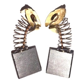 2-Piece CB203 CB202 Carbon Brushes Set Compatible with Makita and Other Models