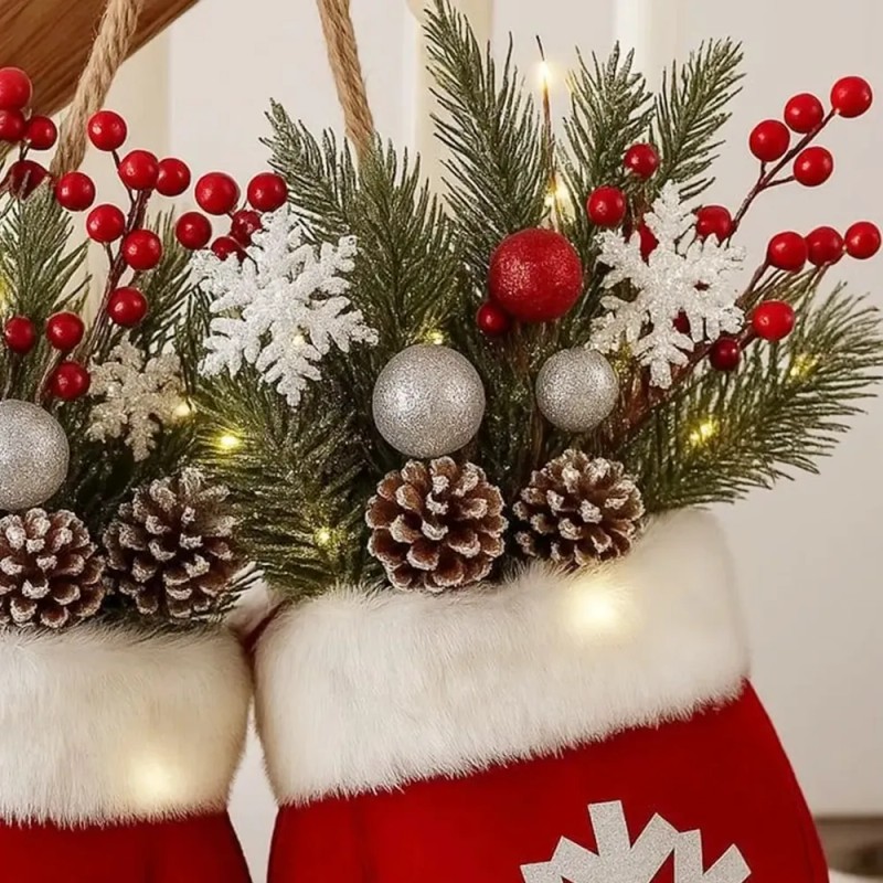 Adornos Para El Árbol De Navidad Con Luces Led