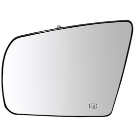 FINDAUTO Side View Mirror Glass Fit For 2008-2017 For Toyota Sequoia, 2007-2020 For Toyota Tundra OE:87906-0C020 PL:TO1324107 Driver Side