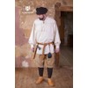 Elbenwald Medieval Lace Up Shirt Störtebecker Natural Cotton X-Large