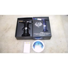 Special Blue Inferno Butane Refillable Torch Jet Flame Lighter INF101B - BLACK