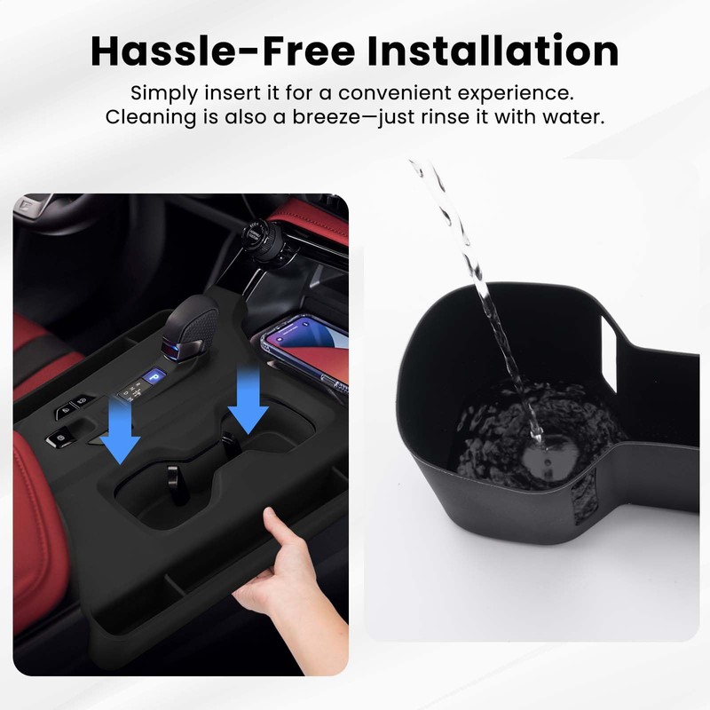 Autorder Silicone Center Console Organizer&Cup Holder for 2022-2025 2026 NX