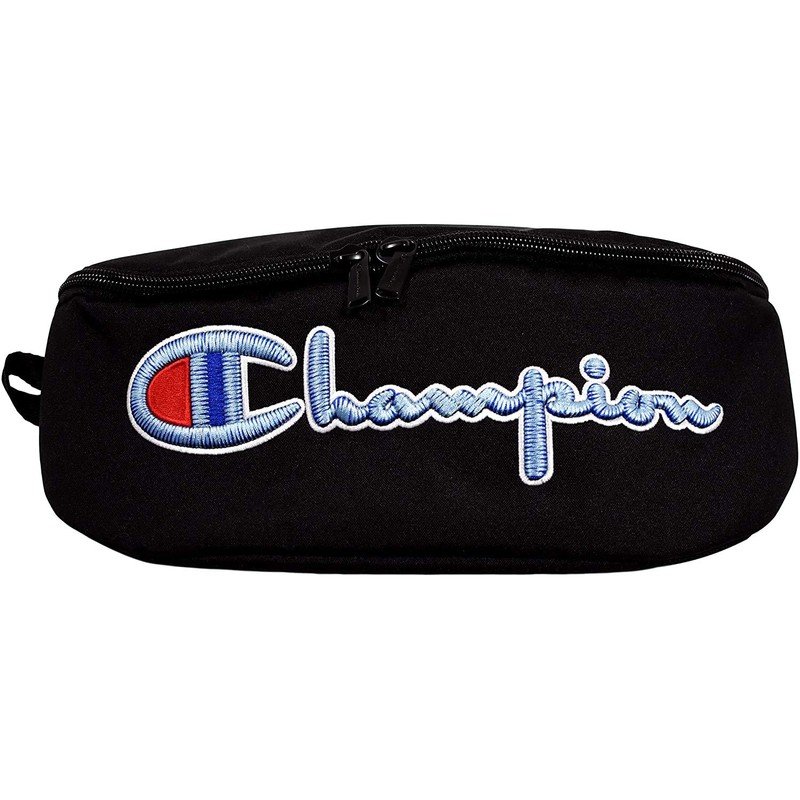 Champion Supercize Graphic Unisex Waist Bag CH1216, black/blue