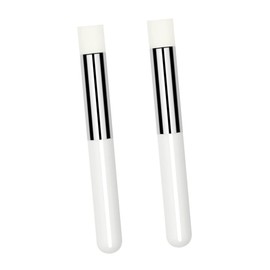 FOMIYES 2pcs Concealer Brush Lipstick for Women Lip Brush Wand Eyes Crease Shader Eyeshadow Smudge Applicator Eyeliner Lip Miss Eyelash Brush White Face Aluminum Tube