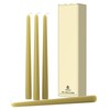 Pickood 10-Inch Tall Dripless Taper Candles Set of 4 -
