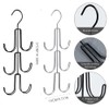 Greyoe Tie Holder, Belt Holder Wardrobe, Scarf Hanger, Hanging Bag