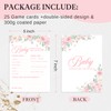 Kaderas Baby Prediction and Advice Baby Shower Game Cards for