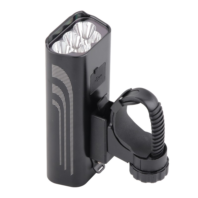 Bike Headlight 6000lm 6 Modes IPX6 Waterproof USB Charging 5