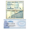 1 Zimbabwe 100 Billion AGRO CIRCULATED banknote 2008. Parker