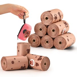 180 Count Dog Poop Bag with Poop Bag Dispenser, Leak Proof, Extra Thick and Strong Pet Waste Bags for Dog Walking, Cats Litter