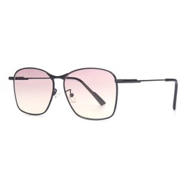 OuShiun Oversized Square Sunglasses for Women Men Classic Vintage Retro Shades UV400 Protection Lens, Multicolor