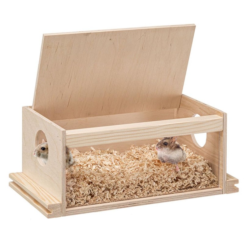 Ferplast Hamster House, Mouse House, Accessory for Hamster Cage, Hamster