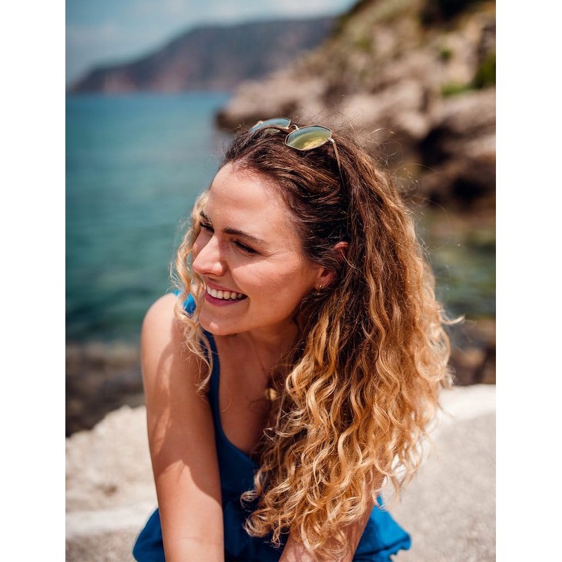 VUCH Unisex Orfee Design Brown Sunglasses, Brown, One Size, brown