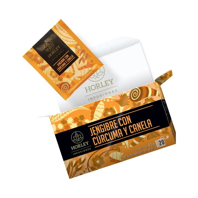 Horley Tea - Té De Jengibre Con Cúrcuma Y Canela