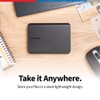 Toshiba Canvio Basics 1TB Portable External Hard Drive USB 3.0,