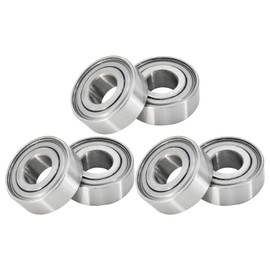 Molloparts 6PCS Blade Spindle Bearings JD9296 JD9236 204BBAR P204RR6 Z9504RST Compatible with John Deere Mower 340 X465 X500 X520 X540 X724 X729 X749 Lawn and Garden Tractors 70 LX172 LX173 LX176
