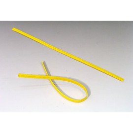 Miller Supply Inc 12" Plastic Covered Twist Ties - Yellow (2000 Ties) - AB-26-53Y