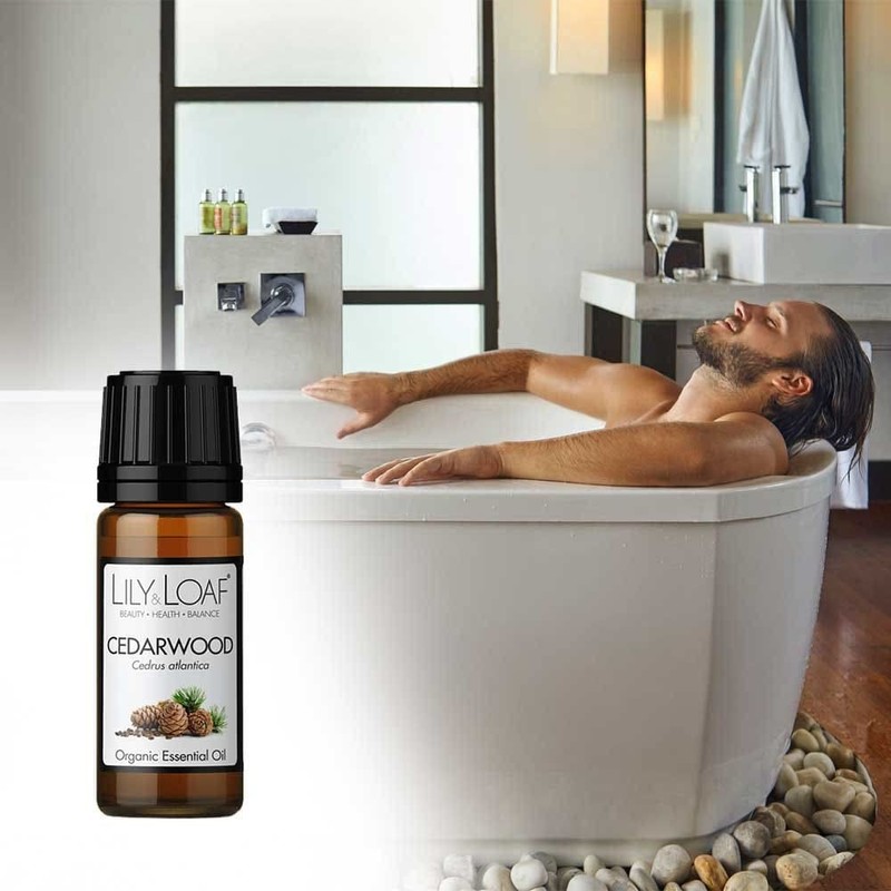Lily & Loaf Cedarwood Atlas Organic Essential Oil (Cedrus atlantica)