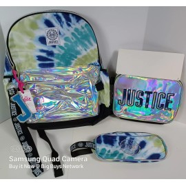 Justice 4 Pc Backpack/Lanya