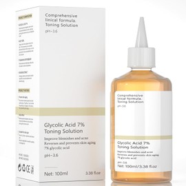 cido Gliclico Exfolia y Rejuvenece tu Piel 7 Tnico 100ML Solucin Reafirmante Tonificante de Acido Gliclico al 7 - Solucin para Manchas y Acn Regalos  
