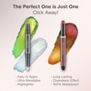 CHARMACY Multichrome 2 in 1 Cream Eyeshadow Stick, Waterproof Eye