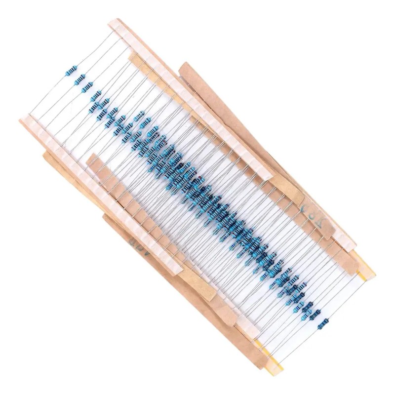 Tecneu 1/4w Resistencias Carbono 600 Piezas Componentes