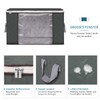 Budding Joy 4 Pack 90L Storage Bags, Large clothes storage