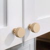 KNOKLOCK 10 Pack Kitchen Cabinet Knobs Champagne Gold Dresser Knobs