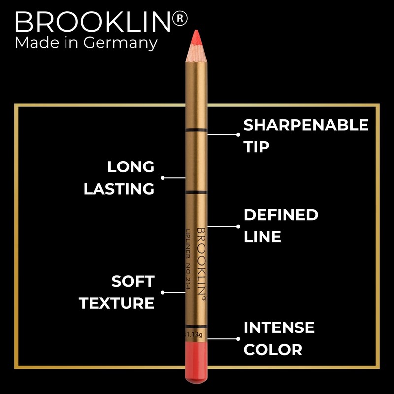 IMPALA | Brooklin Waterproof Lipliner Color Anaranjus matte 214 |