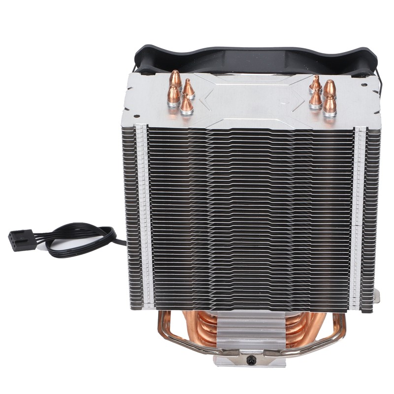 CPU Fan 4 Pure Copper Heat Pipes Mute Heatsink with