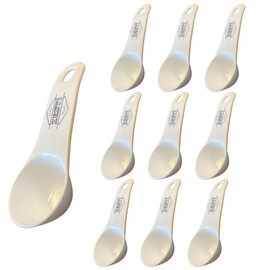 ZESTI 10 Pack 20ml Coffee Scoops – Eco-Friendly Plastic Measuring Spoons for Coffee, Tea, Milk Powder & Dry Ingredients – Spill-Resistant, Lightweight with Hanging Handle