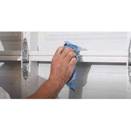 COLL7AWS 4 Rolls of 18ft x 21inch 2 Car White Reflective Foam Core Garage Door Insulation Kit (Fits 18x7) 21inch