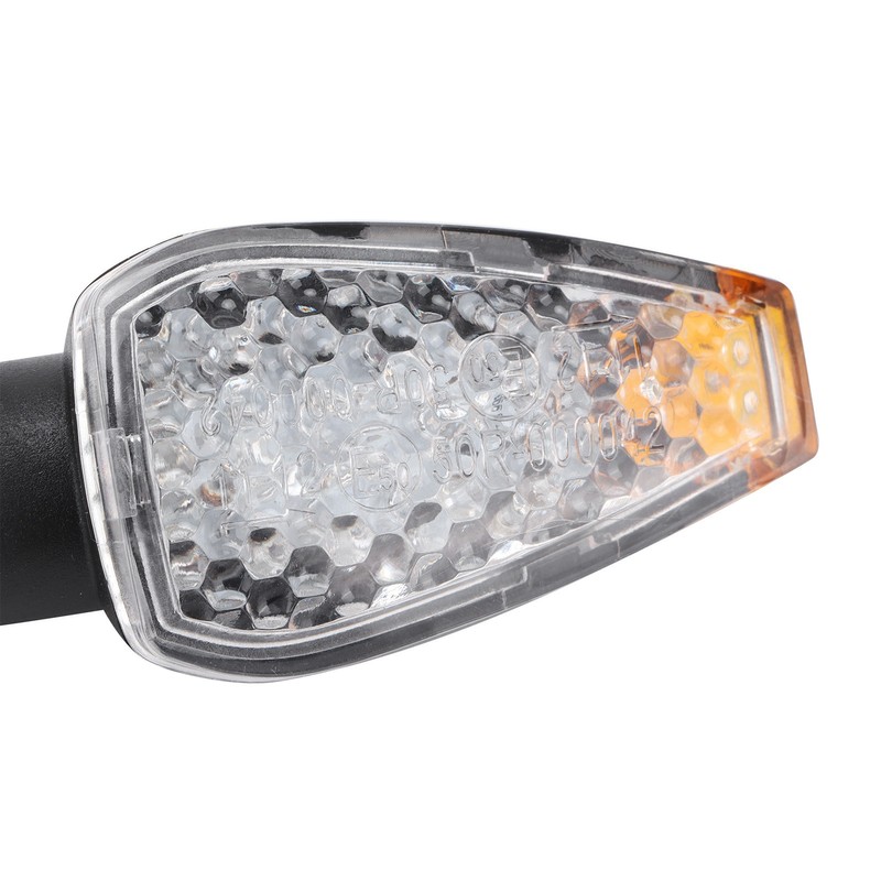 Pair Motorcycle Turn Signal Light 12V LED Waterproof Replacement for