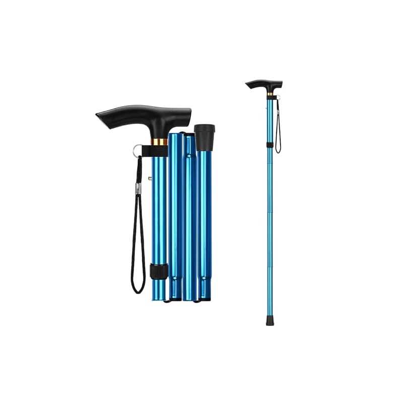 Walking Cane, Folding Cane for Man & Women, Portable Lightweight