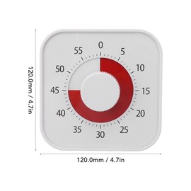 60mins Visual Timer Silent Countdow 60 Minute Kids Children Visual Timer for Kitchen Cooking Timing