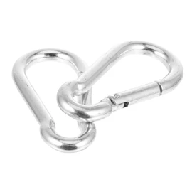 Sosoport 2pcs Indoor Carabiner Buckle Gym Pull Rod Buckle Safety for Home Functional Training