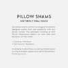 PureCare Pillow Sham Set + Cooling/Rayon Made from Bamboo, Queen,